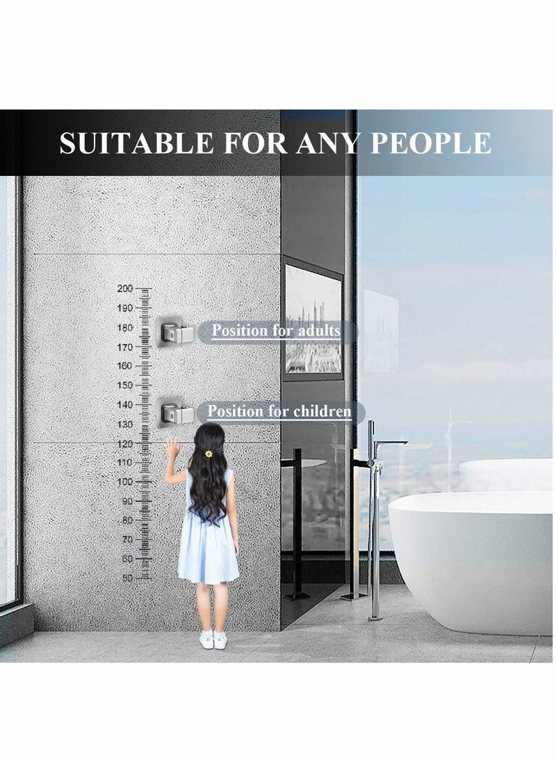 SYOSI Shower Head Holder, No Drilling 360° Adjustable Paste Wall Mount Bracket, Bathroom Accessories Handheld Rain Shower Stand  - Image 3