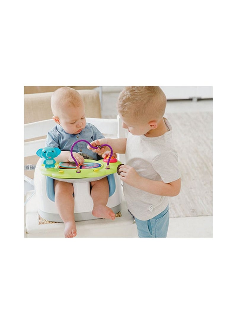 Bumbo – Playtop Safari –  Multi-activity play tray , Sticks to any smooth surface , For babies from 3 months +  ( Multicolour ) - Image 4