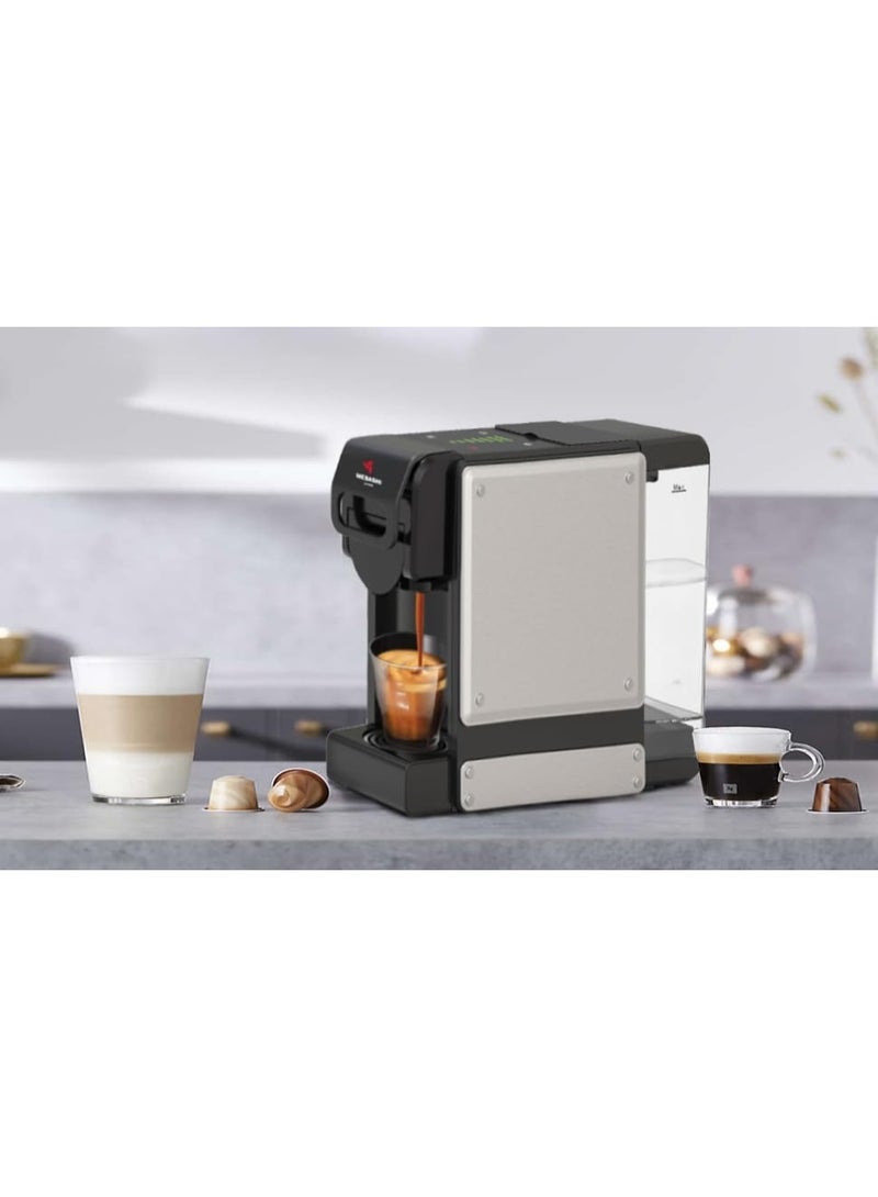 MEBASHI Multi Capsule Coffee Machine, 3-in-1 Compatible with Nespresso and Dolce Gusto, 19 Bar, Touchscreen Control| 1450 W (ME-CEM303) - Image 4