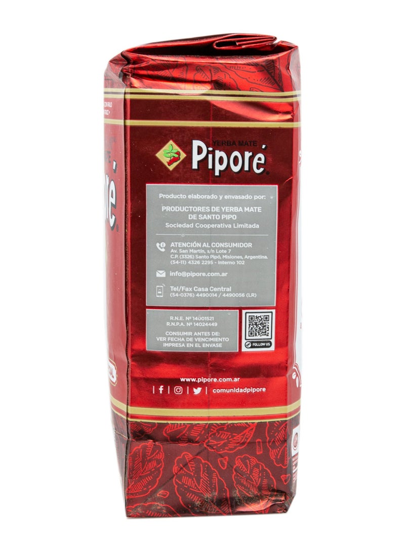 Pipore Yerba Mate Golden Seleccion Especial Packet Despalada Organic Original Hot and Cold Tea Gluten Free Gives Energy Improves Strength Immune System Unique Flavour (500 Grams) - Image 4