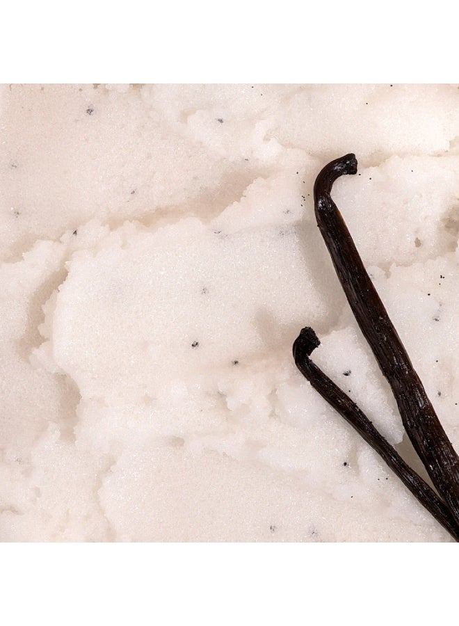 Nectar Life Exfoliating Sugar Scrub, Moisturizing Body Scrub with Coconut Oil & Shea Butter, Pre Shave Exfoliator (8 Ounce, Vanilla) - Image 3