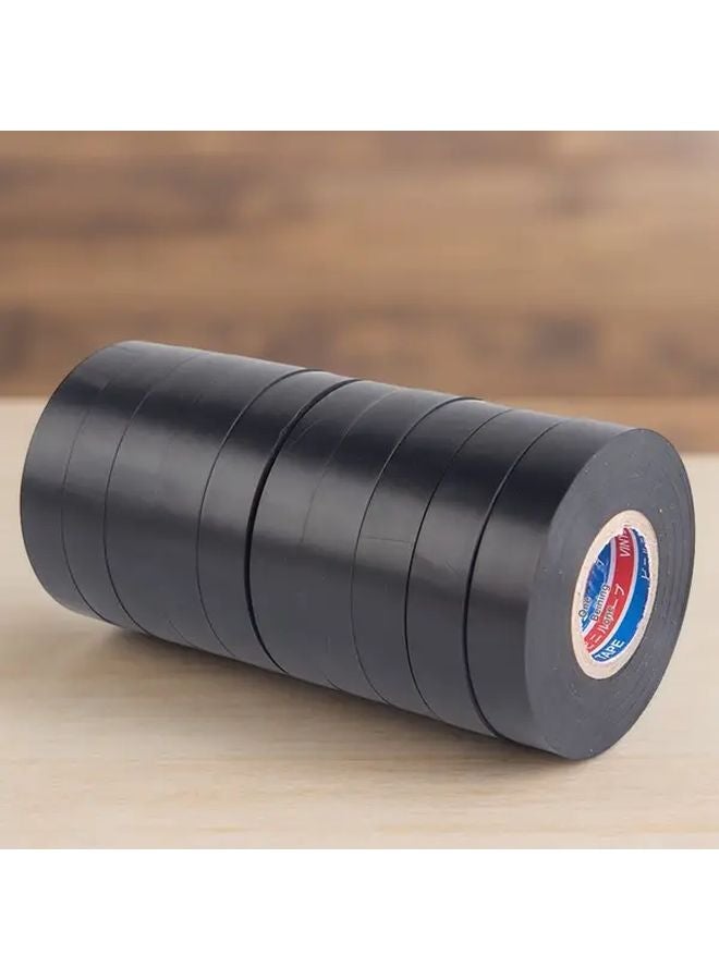 1181.1 Inch Black Electrical Tape Flame Retardant High Temperature Resistant Waterproof - Image 2