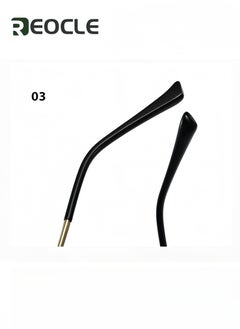 REOCLE Multifocus Reading Glasses Progressive Multifocal Reader Anti Blue Light Computer Frame Eyeglasses Multi Focus Transition Eyeglasses  - Image 5