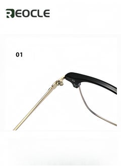 REOCLE Multifocus Reading Glasses Progressive Multifocal Reader Anti Blue Light Computer Frame Eyeglasses Multi Focus Transition Eyeglasses  - Image 3