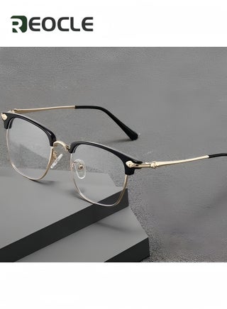 Multifocus Reading Glasses Progressive Multifocal Reader Anti Blue Light Computer Frame Eyeglasses Multi Focus Transition Eyeglasses - view 2