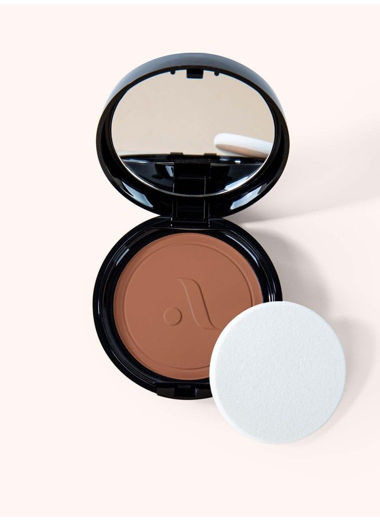 Absolute New York Absolute New York Neutral Bronze Lockedin Powder Foundation Women Makeup Cosmetic Accessories LongLasting Formula Ideal for All Skin Types 