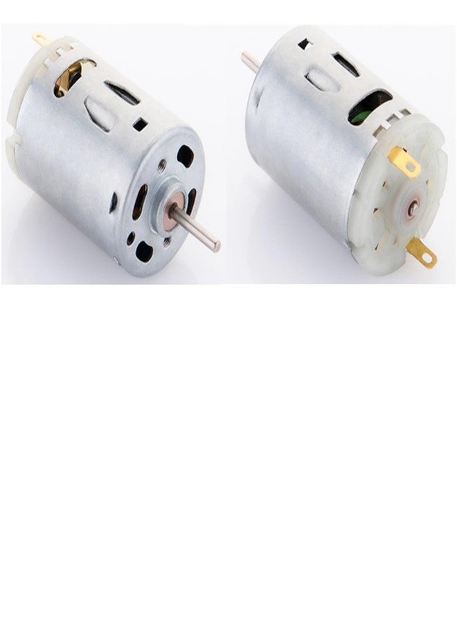 JING 6-12V 10000RPM Mini DC Motor 380 High Torque Gear Motor for RC Boat Model Smart Cars DIY Toys - (2 PCS) - Image 4