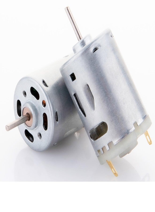 JING 6-12V 10000RPM Mini DC Motor 380 High Torque Gear Motor for RC Boat Model Smart Cars DIY Toys - (2 PCS) - Image 3