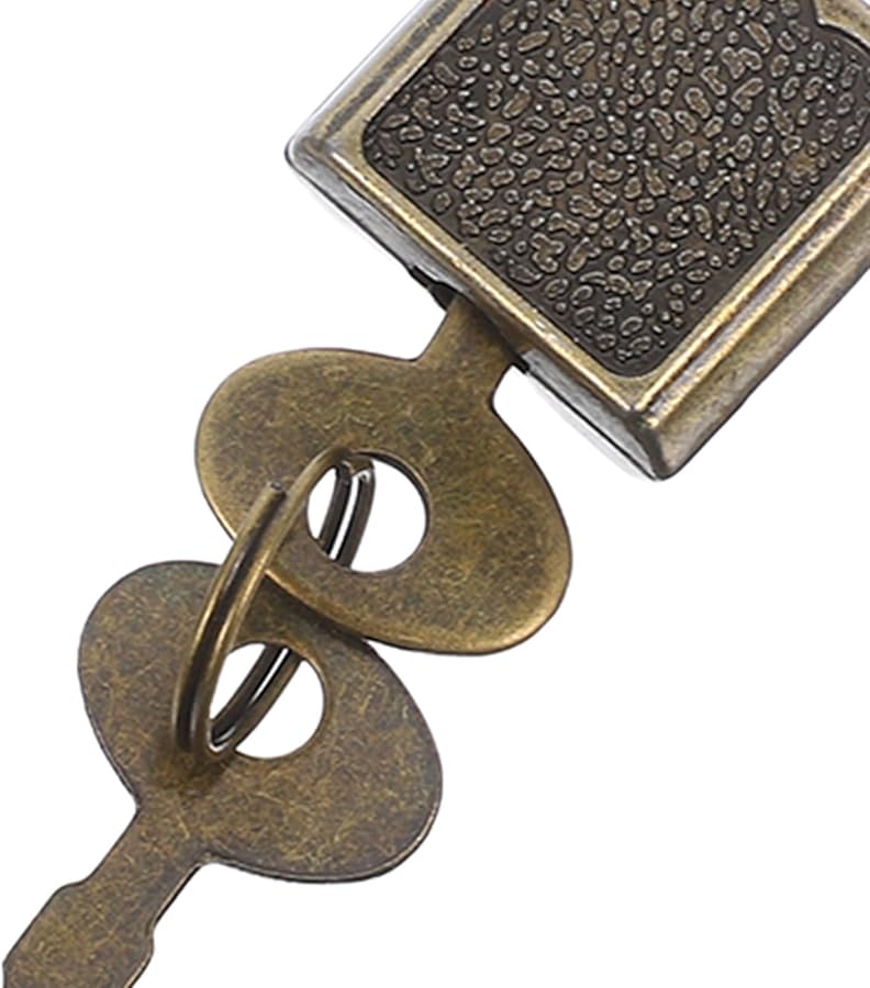 PartyKindom 10 Pack Mini Zinc Alloy Padlocks with Keys for Luggage Travel Bags Storage Boxes Cabinets - Image 4