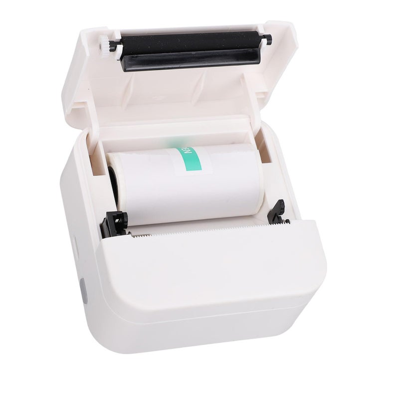 طابعة ملصقات حرارية محمولة قابلة لإعادة الشحن عبر USB طابعة صور بدون حبر للمنزل والمكتب والسفر - Image 4