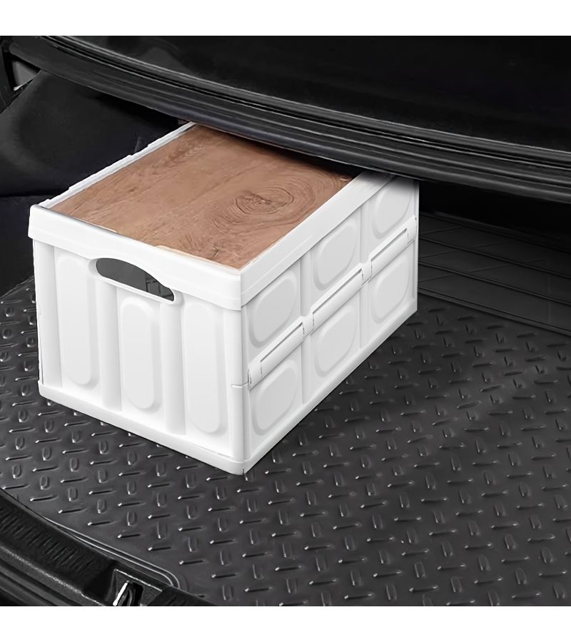 Black PVC Universal Car Trunk Liner Anti Slip Cargo Mat - Image 5