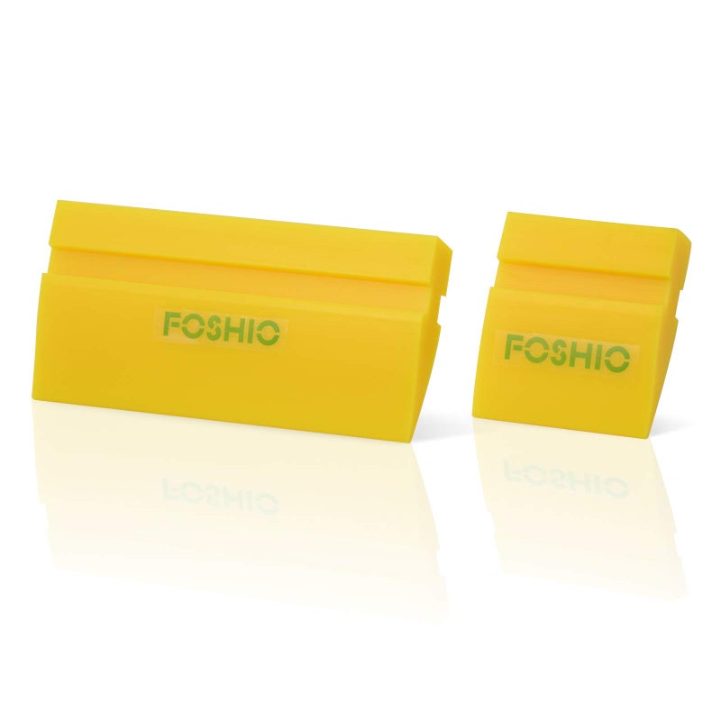 FOSHIO أدوات فيلم النوافذ FOSHIO ميني سqueegee، شفاطة مطاطية، أداة تطبيق لفائف الديكور للسيارة والمنزل - Image 2