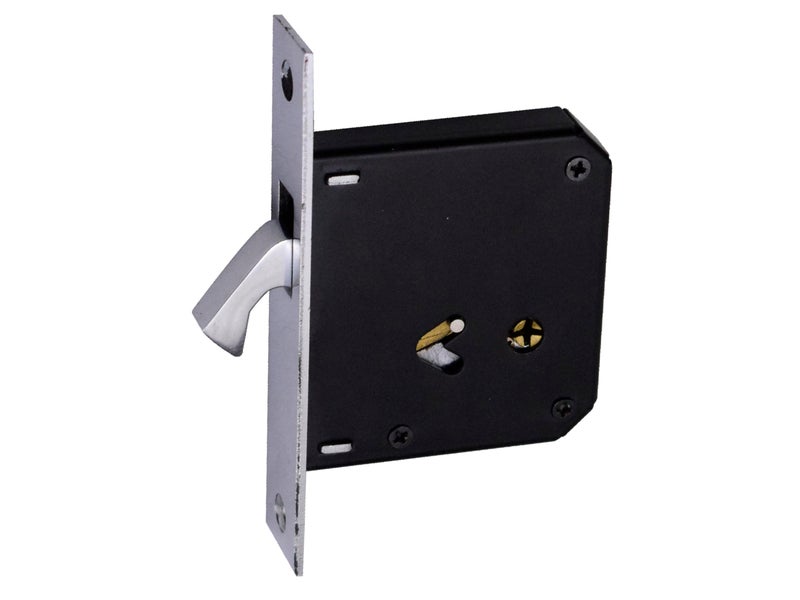 RAB Sliding Locks MS (Iron) for Doors with Security Locking Mechanism and Safety Purpose (Code:- Lock C-024 Star Key, Keys:- 2 Star Keys) (Pack of:- 1 pcs Lock) - Image 4