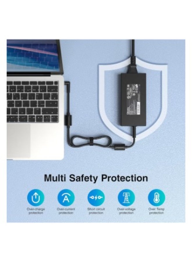 Terabyte New 19.5V 11.8A 230W 7.4 x 5.0mm Compatible with Chicony A12-230P1A AC Adapter for MSI GT72S G752VY GE63VR ADP-230EB T A230A006L A230A011L - Image 5