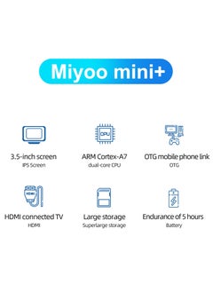 Miyoo Miyoo Mini Plus+ Portable GBA Game PS1 Handheld Game Console (White 32G)  - Image 4