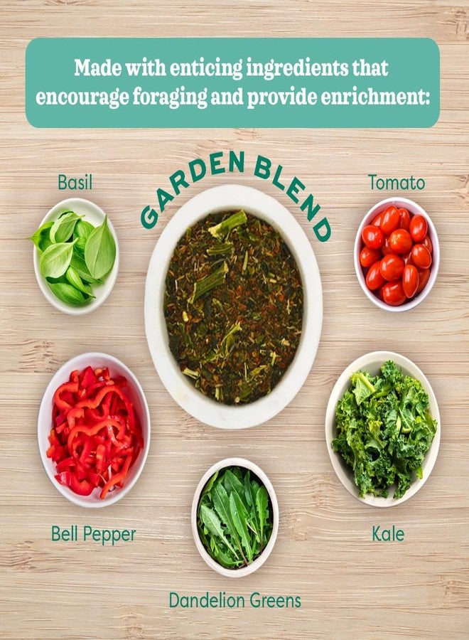 أوكسبو مزيج أوكس بو هاي توبرز جاردن، مكافآت للأرانب، إثراء غذائي للأرانب والشنشيلات وخنازير غينيا وغيرها من الحيوانات العاشبة الصغيرة، معزز تبن تيموثي، مضاف غذائي ممتاز للأرانب، 2 أونصة - Image 2