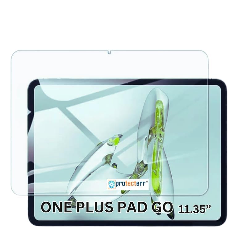 PROTECTERR 1 Pack | Screen Protector Guard for OnePlus Pad Go 11.35" inch - Ultra-Thin, HD Clear, 9H Hardness, Anti-Scratch, Bubble Free, Edge-to-Edge Easy Install (Not a Tempered Glass) - Image 1