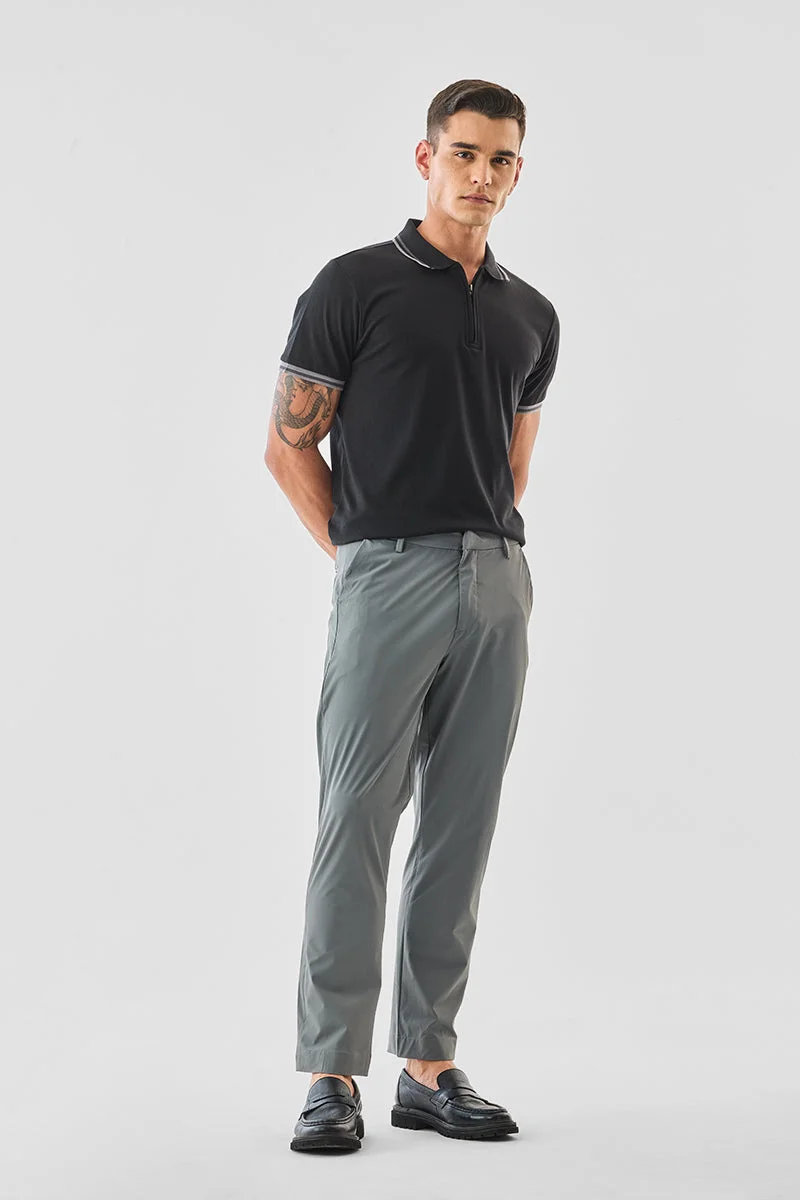 SNITCH بنطلون ضيق بقصة مستقيمة مطاطي