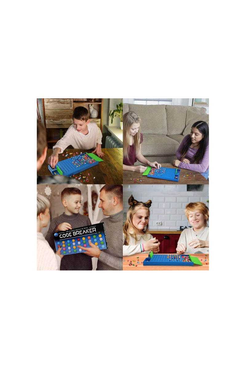 Board Code Finder Logic, Master Mind Superbrain Strategy Game Family Board for Families and Children, Educational Toy for Children and Adults - Image 4