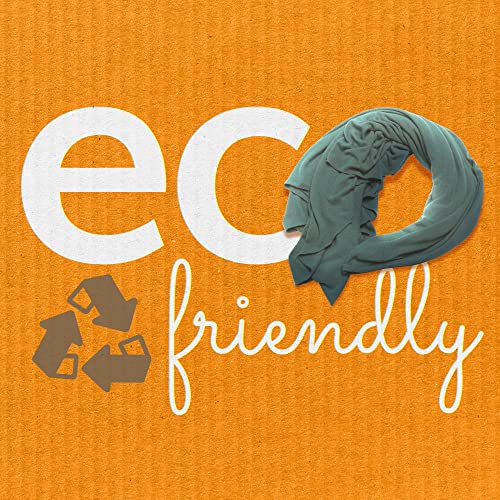 Happyluxe Travel Shawl Wraps for Women - 68x35in Green Wrap. Lightweight UPF50+ Pashmina, Airplane Travel Blanket Scarf - Image 5