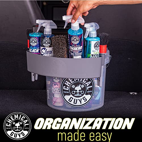 Chemical Guys ACC621 Freeloader Bucket & Dolly Organizer, Black, Keep Soap and Water in The Bucket and Your Supplies Organized, Great for Washing Cars, Trucks, Motorcycles, SUVs, RVs & More - Image 2