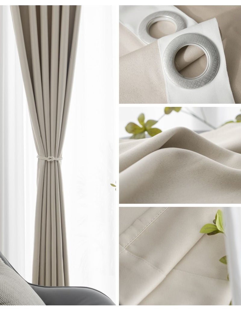 Golden Homee - 75% Blackout Curtain for Bedroom 1 Piece - Image 1