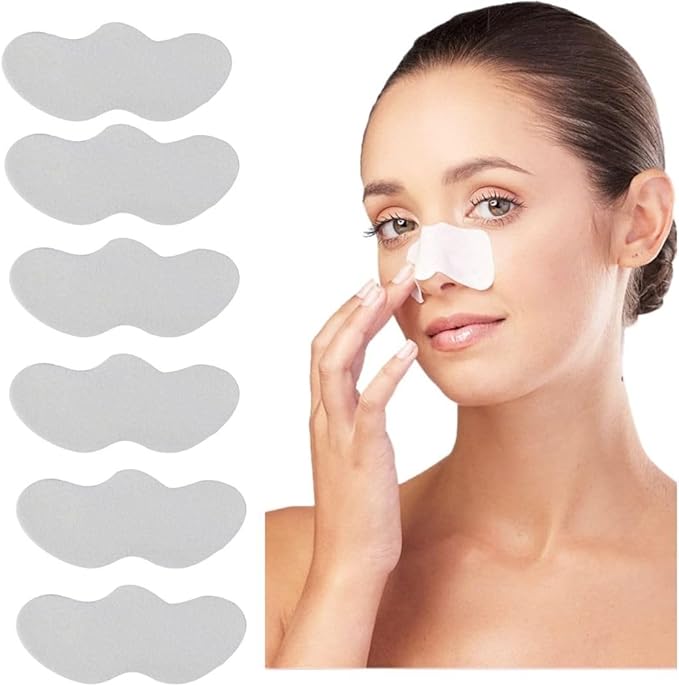 Generic 10pcs Nose Strips Deep Cleansing Blackhead Remover Pore Strips Acne Remover Strips for Draws Out Dirt Excess Oil Remove Impurities Unclogs Poreswhite  - Image 1