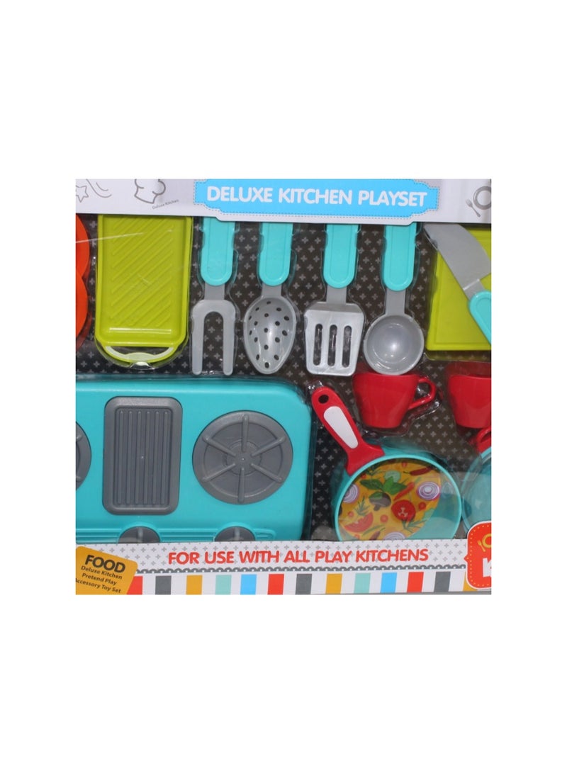 Zhiye Toys Deluxe Kitchen Playset - Image 3