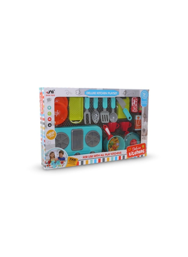 Zhiye Toys Deluxe Kitchen Playset - Image 1
