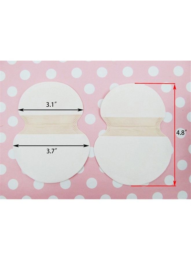 200 Pcs ( 100 Pairs ) Underarm Armpit Sweat Pads, Summer Deodorants Cotton Pads Dress Disposable Stop Sweat Shield Guard Absorbing