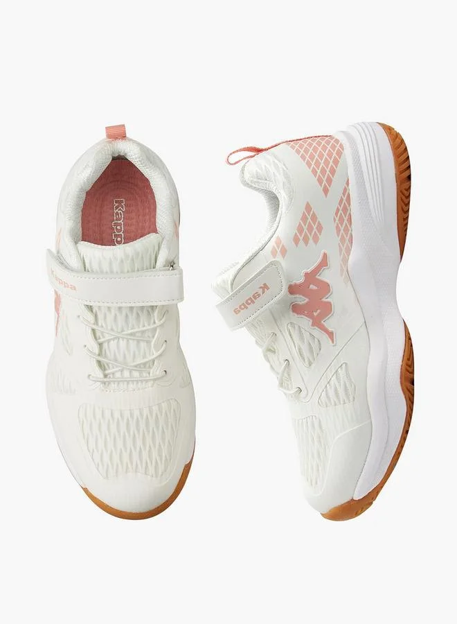 كابا أحذية تنس الريشة للبنات بشريط لاصق