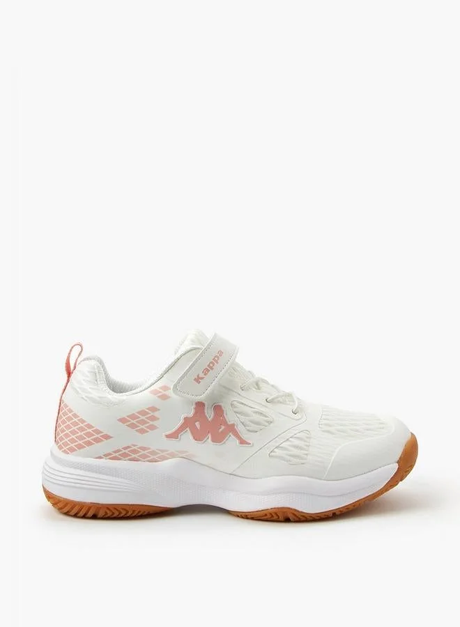 كابا أحذية تنس الريشة للبنات بشريط لاصق