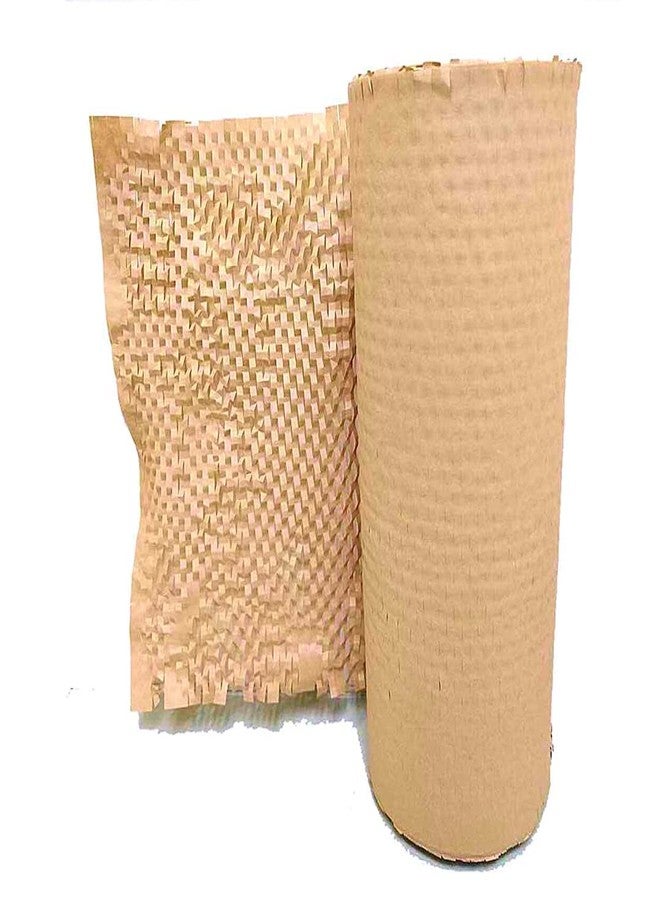 Ecosattva GreenWrap Eco-Friendly Expandable Paper Wrap - Replacement for Bubble Wrap - 380 mm x 100 meters, Pack of 1 (expandable upto 70%) - Image 1