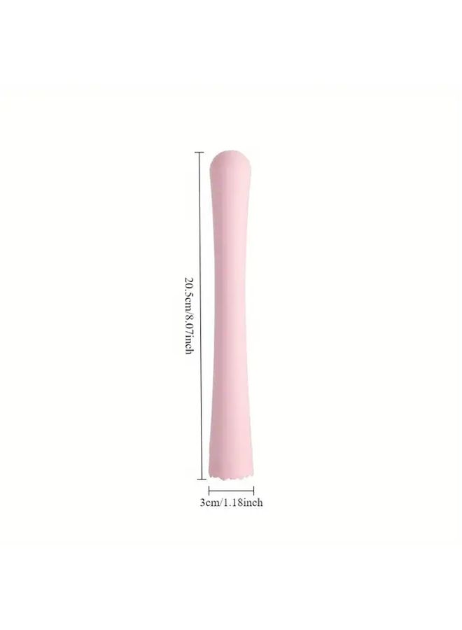 1pc Durable PP Plastic Cocktail Muddler 8.07inch Thick Waist Style Pink for Crushing Ice Juicing Milk Tea Cocktails Kitchen Gadget - Image 3