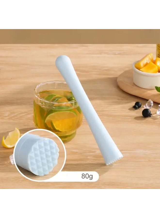 1pc Durable PP Plastic Cocktail Muddler 8.07inch Thick Waist Style Pink for Crushing Ice Juicing Milk Tea Cocktails Kitchen Gadget - Image 5