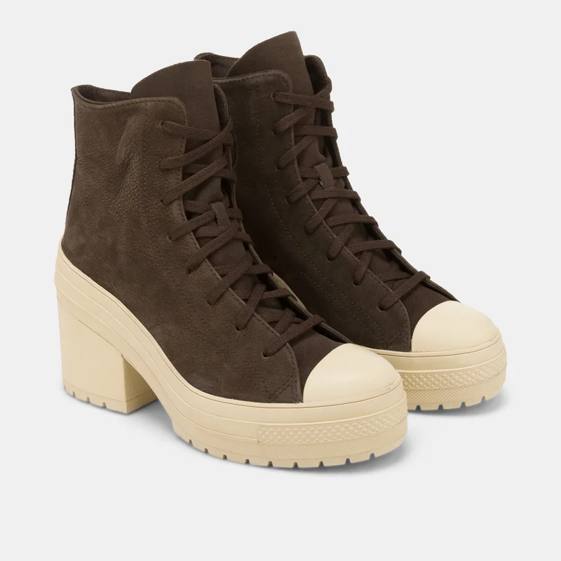 كونفرس Women's Chuck 70 De Luxe Heel Platform Shoes