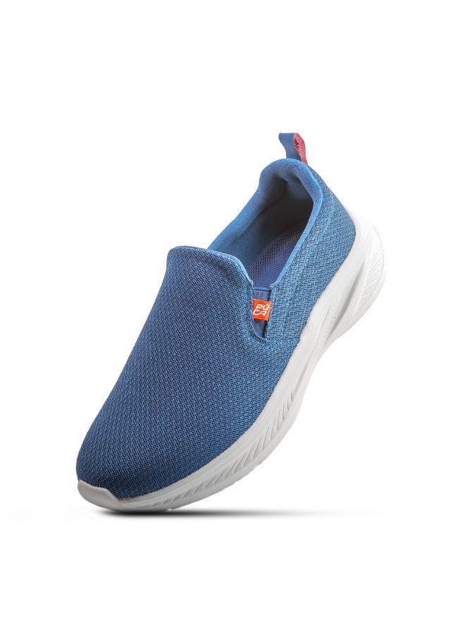 PUCA Casual Shoes For Men Light-Weight, Slip-on, Breathable Thor Navy L.Grey - Image 1