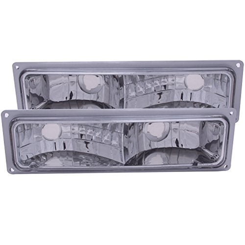 Anzo USA ANZO USA Anzo USA 511032 Chevrolet Chrome Parking Light Assembly - (Sold in Pairs)  - Image 1