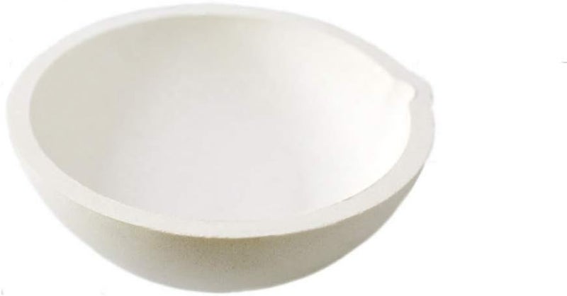 OTOOLWORLD Ceramic Crucible Bowl Dish Cup Furnace Melting Casting Refining Gold Silver (250g) - Image 1