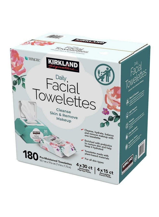 Costco Kirkland Signature Daily Facial Towelettes 180 Count  - Image 2