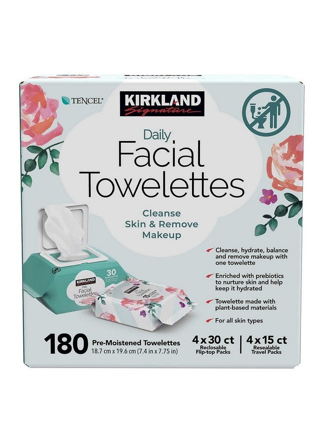 Costco Kirkland Signature Daily Facial Towelettes 180 Count  - Image 4