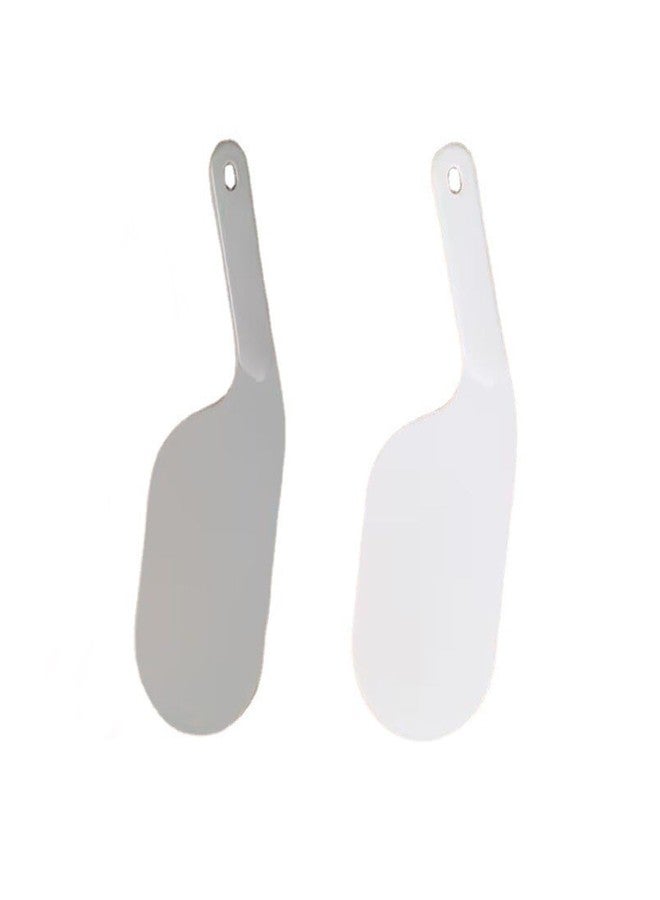 زيتوب أداة Zittop المكونة من قطعتين لتثبيت ملاءات السرير، وأداة شد الملاءات، وأداة مساعدة لترتيب السرير لحماية أظافرك وظهرك (أبيض، رمادي) - Image 1