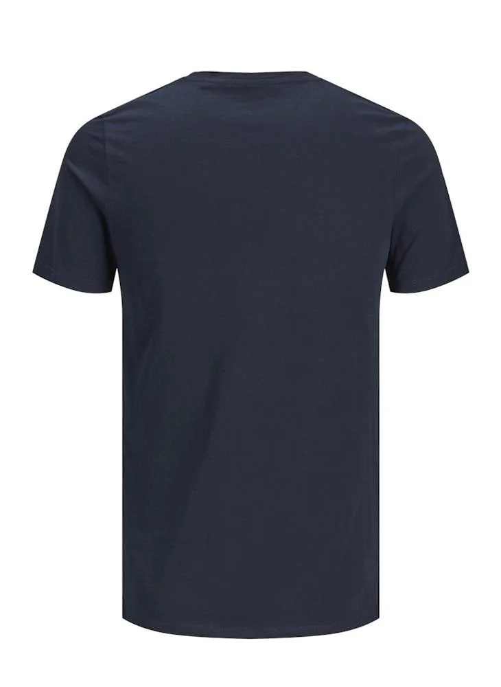 JACK & JONES Plus Size Logo Crew Neck T-Shirt