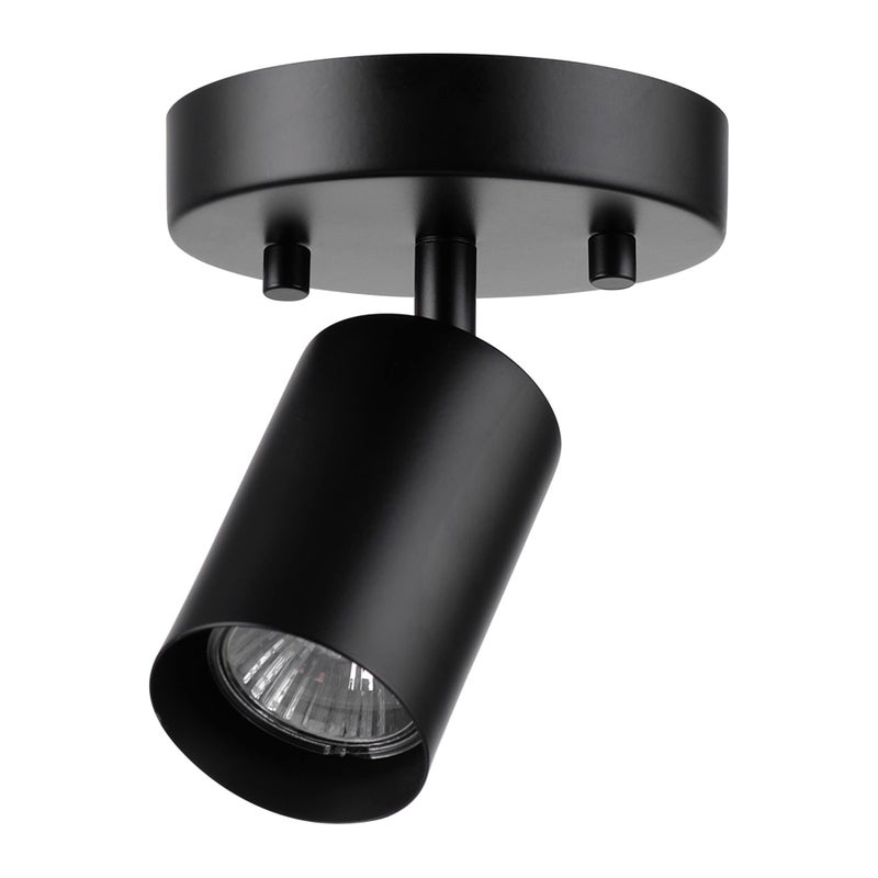 Globe Electric 57498 Pratt 1Light Track Lighting Spotlight Matte Black Bulb Not Included - Image 2