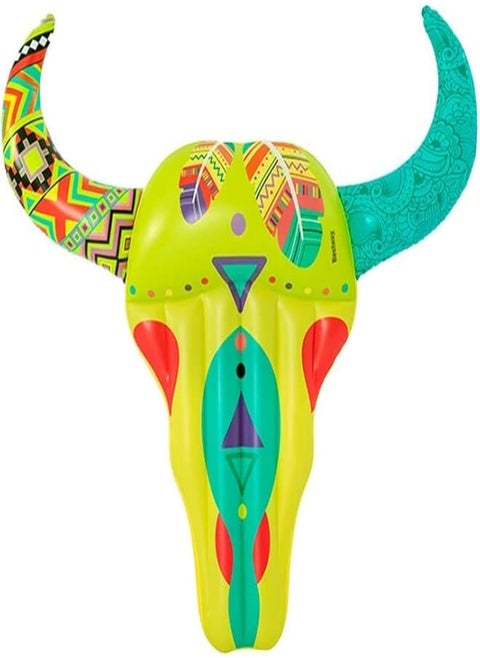 Bestway 8'5" x 7'10"/2.57m x 2.39m Bohemian Buffalo Pool Float