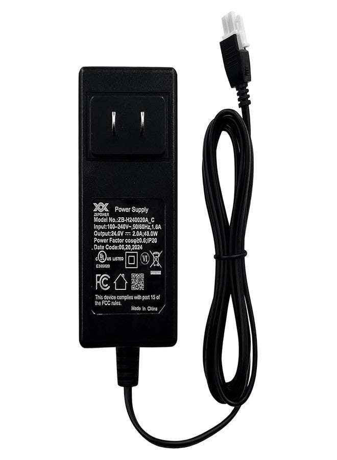 Kariwust Adjustable Bed 2 Pole Power Supply Replacing Linak Model SMPS002 Adapter Replacement, Compatible with Leggett & Platt and Beautyrest Adjustable Bed Base - Image 1