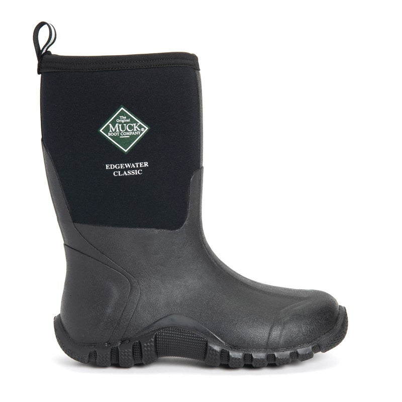 Muck Boot Mens Edgewater Classic Mid Boots Rain Black 13
