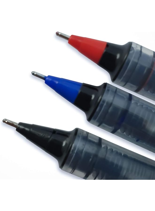 Maxi Roller Pen 0.5Mm Needle Tip Box Of 12Pc Black - Image 5