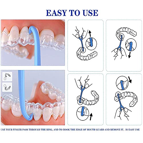 Dentosmile Aligner Remover Tool/Invisible Removable Braces, Invisible Aligner Remover-Aligner Remover-Fixer (Sparkling Blue) (2) - Image 4