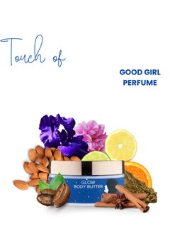 Khan El Kaser Body Butter Cream - Glow | 250g | With a Touch of Good Girl Premium Perfume | Nourishing and Moisturizing for Soft, Radiant Skin  - Image 2